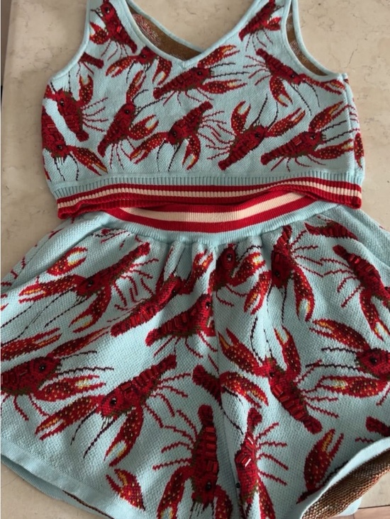 QUEEN OF SPARKLES Tops - crawfish two piece